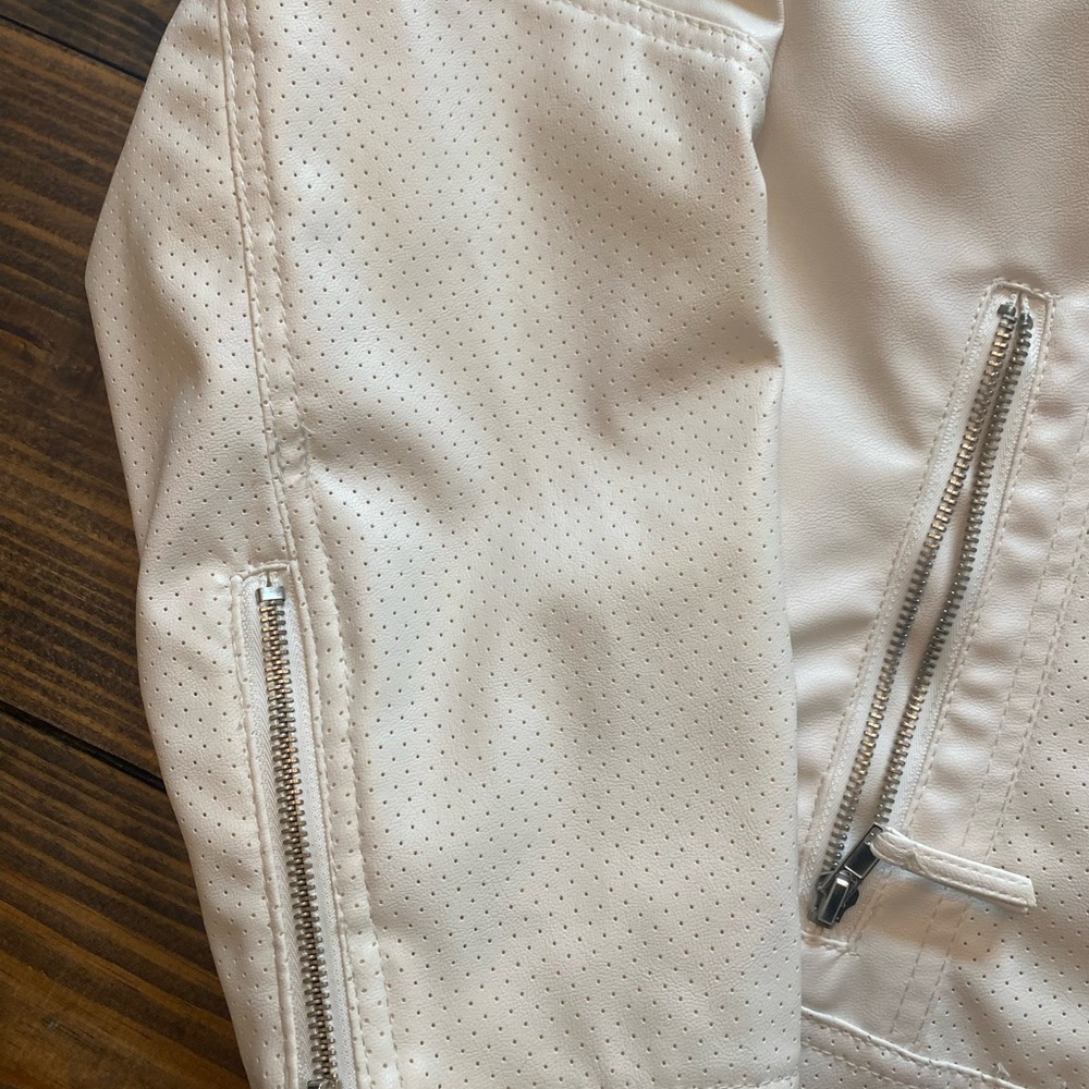 Faux Leather Moto Jacket